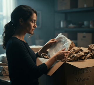 best techniques for wrapping and packing dishes and other fragile items into moving boxes."